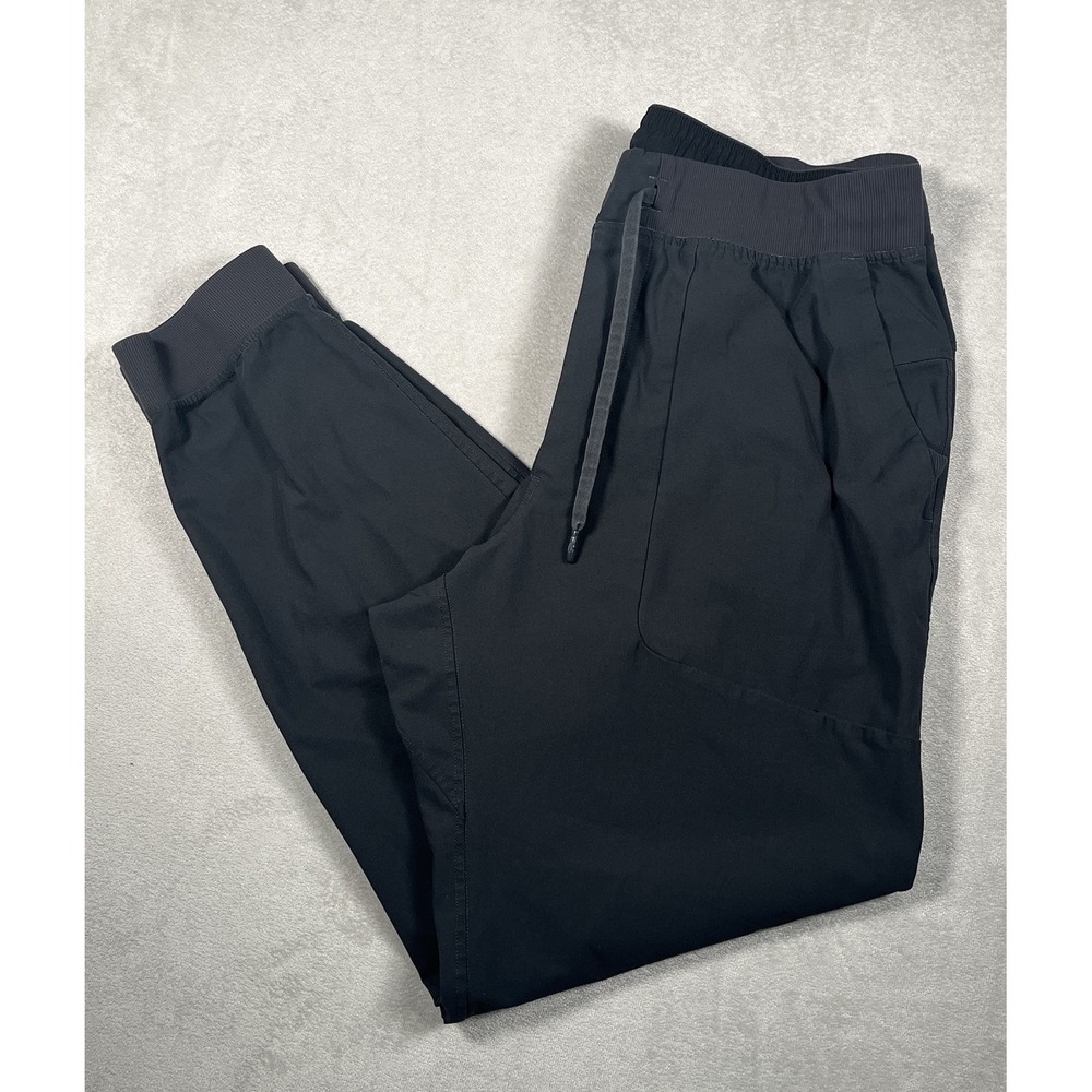 Lululemon Mens ABC Jogger 30" Warpstreme Pants Athletic Stretch Obsidian Gray XL